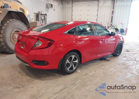 2020 Honda Civic Lx z USA, uszkodzony, nr VIN 2HGFC2F63LH507310